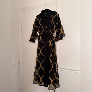 Stunning embroided dress